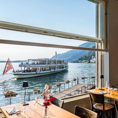 Hotel Terrasse Am See Vitznau Eksteriør bilde